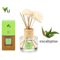 Eucalyptus Aromatherapy Reed Diffuser (Ya) -  120 ml.