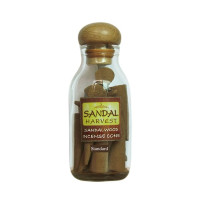 Sandalwood Incense Cone Standard 100% jars (Harvest) - 40g.