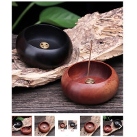 Подставка для благовоний тайская чаша из дерева - Пара