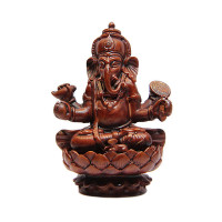 Статуэтка Гане́ша-слоноголовый бог удачи и мудрости - 11см.