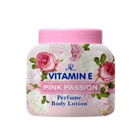 Увлажняющий крем с витамином E Розовая страсть с парфюмом (Aron) - 200гр.