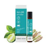 Люксовый арома ролик для шеи NO.06 Spot Roller (Sabai Arom) -8 мл.