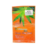 Маска глина для лица Green Clay (SABUNNGA) - 10гр.