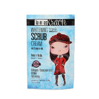 Scrub for face and body with collagen and coenzyme Q10 (ISAON) - 10g.