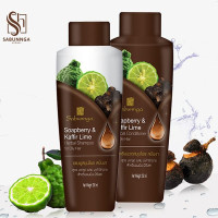 Sabunnga Herbal Lime & Soapberry Shampoo & Conditioner - 250ml. Sabunnga Herbal Lime & Soapberry Shampoo & Conditioner - 250ml.