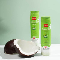 Шампунь с кокосовым маслом и рисовым молочком  (Caring ) - 200мл.
