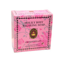 Цветочное мыло с эфирным маслом розы и лилии (Madame Heng) - 125гр.