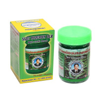 Зеленый тайский бальзам для тела MHO-LANG (Kongkaherb) - 50гр. 
