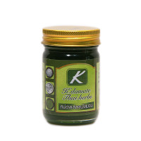 Зеленый тайский бальзам для тела Барлерия (Novolife) - 50гр. 