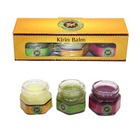 Balms of herbs with sesame oil set (Kirin Balm) - 3 * 20 gr.