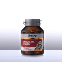 Odourless Fish Oil 1000mg (LifeTune) - 45 capsules.