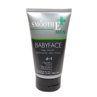 Cleansing Foam and deep moisturizing 4 in 1 (Smooth E MEN) - 120g.