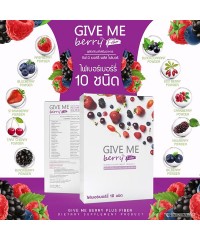 Give Me Berry Plus Gifty Berry Fire Plus  has 10 types of fiber  (Wisa Min) - 7 sachets.