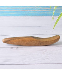 Wooden stick for massage of feet with a spoon (HandMade) - 18 cm.