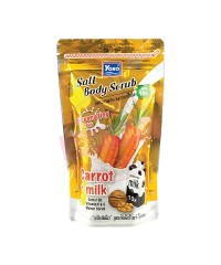 Spa Milk Salt  Scrub Body Carrot (Yoko) - 350g.