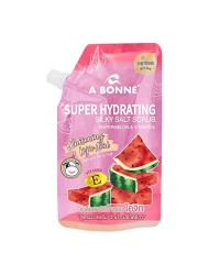 Super Hydrating Silky Salt Scrub Watermelon & Vitamin E (A bonne) 350g.