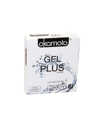 Презервативы японские супер прочные GEL PLUS (Okamoto) - 2шт.