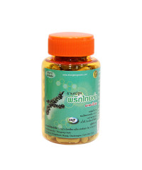 Phytopreparation Black pepper from the jungle (Thongtong Brand) - 100 capsules.