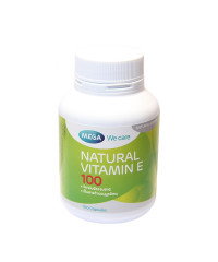 Натуральный витамин Е 100мг (MEGA) - 100 капсул.