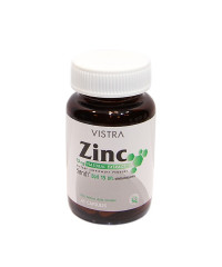 Zinc Natural Extract 15mg (Vistra) - 45 capsules.