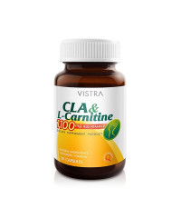 CLA & L Carnitine 1100mg Plus Vitamin E (Vistra) - 30 caps.