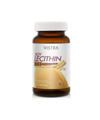 Соевый Лецитин плюс Витамин Е (Vistra) - 90 капсул.