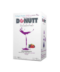 Collagen 10000 mg Inulin Plus Mixed Berry Flavor (Donutt) - 10 sachets.
