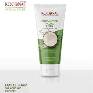 Cleansing facial foam with coconut oil (Koconae) - 50 g