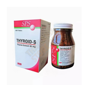 THYROID S 60 Mg - (Sriprasit Pharmacy) - 500 Capsul. X 5 pcs.