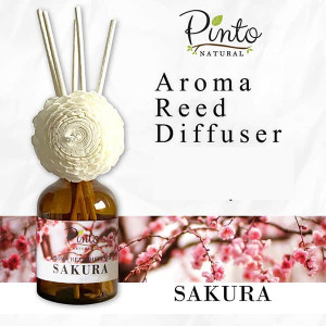 Сакура - Ароматерапевтический диффузор (Pinto Natural) - 50 мл. Сакура - Ароматерапевтический диффузор (Pinto Natural) - 50 мл.