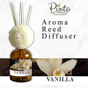 Vanilla Aromatherapy Reed Diffuser (Pinto Natural) - 50 ml. Vanilla Aromatherapy Reed Diffuser (Pinto Natural) - 50 ml.