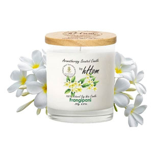 Франжипани - Свеча из соевого воска с натуральной ароматерапией (H-hom) - 250гр.