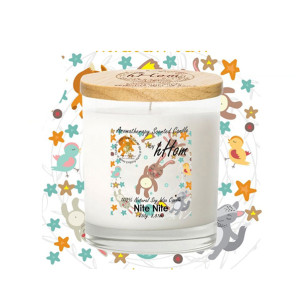 Ночная ночь  Свеча из соевого воска с натуральной ароматерапией (H-hom) - 250гр.