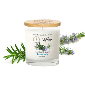 Розмарин Свеча из соевого воска с натуральной ароматерапией (H-hom) - 250гр.