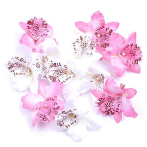 Орхидея цветок заколка для волос для женщин (8cm (3.15") - 1 шт.