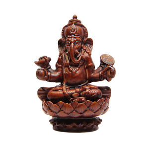 Статуэтка Гане́ша-слоноголовый бог удачи и мудрости - 11см.