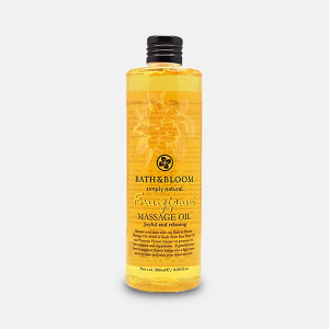 Frangipani Massage Oil (Bath & Bloom) - 260 ml.