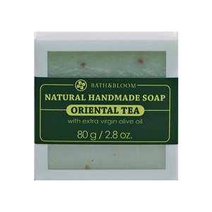 Натуральное мыло с ароматом восточного чая (Bath&Bloom) - 80гр.