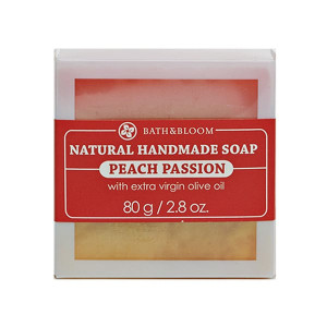 Натуральное мыло Персиковая страсть (Bath&Bloom) - 80гр.
