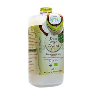 Natural coconut oil virgin (Green Case) - 1000ml.