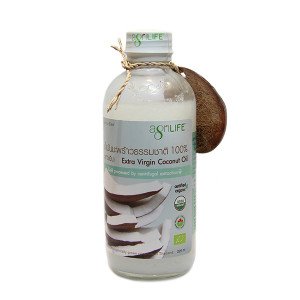 Natural coconut oil of the first extraction (Agrilife) - 225ml.