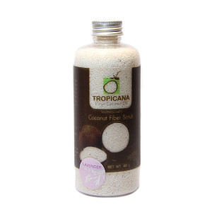 Скраб для тела Кокосовая стружка с маслом лованды (Tropicana) - 40гр