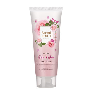 Крем для тела большая розовая роза (Sabai Arom)  200 гр.