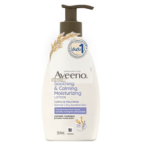 Lotion Moisturizing body cream lavender & ylang ylang (Aveeno) - 354ml.