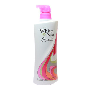 White Spa Glutathione UV Skin Whitening Body Lotion - (Mistine) - 400ml.