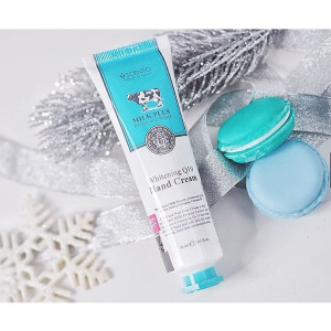 Milk Plus Whitening Q10 Hand Cream (SCENTIO) - 30ml.