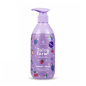 Juicy Farm Berry Bomber Shower Cream (SCENTIO) - 300ml.