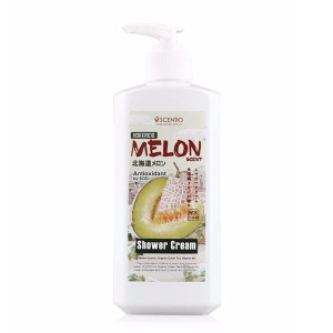 Scentio Hokkaido Melon Scent Shower Cream  (SCENTIO) - 490ml.