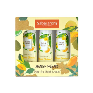 Крем для рук Mango Orchard мини трио сет (Sabai Arom) 30 гр. x 3 шт.