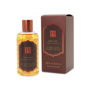 Green Olive Body Oil & Massage Oil (Akaliko) - 250ml. Green Olive Body Oil & Massage Oil (Akaliko) - 250ml.
